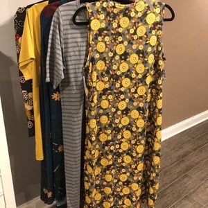 LuLaRoe lot of 5 - Joy Julia Cassie Classic Maxi